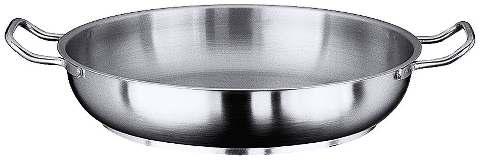 POÊLE À FRIRE / POÊLE À PAELLA DE LA SÉRIE 2100 AVEC DEUX POIGNÉES LATÉRALES, DIAMÈTRE DU FOND 36 CM, DIAMÈTRE INTÉRIEUR 46