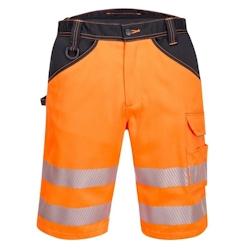 Portwest - Bermuda de travail haute visibilité premium PW3 Orange Taille 44 - 44 5036108329861_0