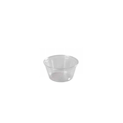 POT CRISTAL À  COULIS OU CRÈME