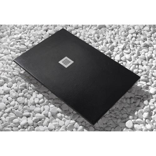 RECEVEUR DOUCHE À POSER LUXTONE NOIR – 90X180 CM – STRATO SANYCCES