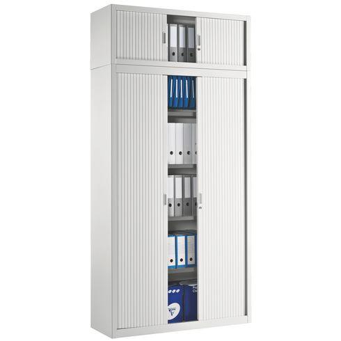 RÉHAUSSE À RIDEAUX ECO-CONÇUE CLASSIQUE H 44 X L 100 CM BLANC