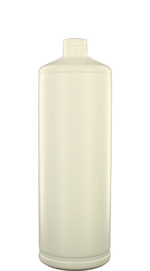 S01890069a21n0102050 - Bouteilles en plastique 1000 ml - Plastif Lac Lejeune - Flacon cylindrique PEHD blanc_0