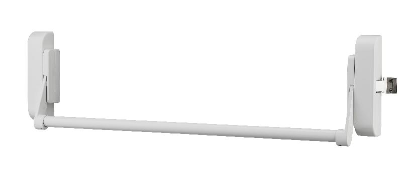Serrure anti-panique 1 point latéral réversible - laqué blanc - pour porte maxi 1150 mm - norme CE NF EN1125 - Réf. 00009602 - THIRARD_0