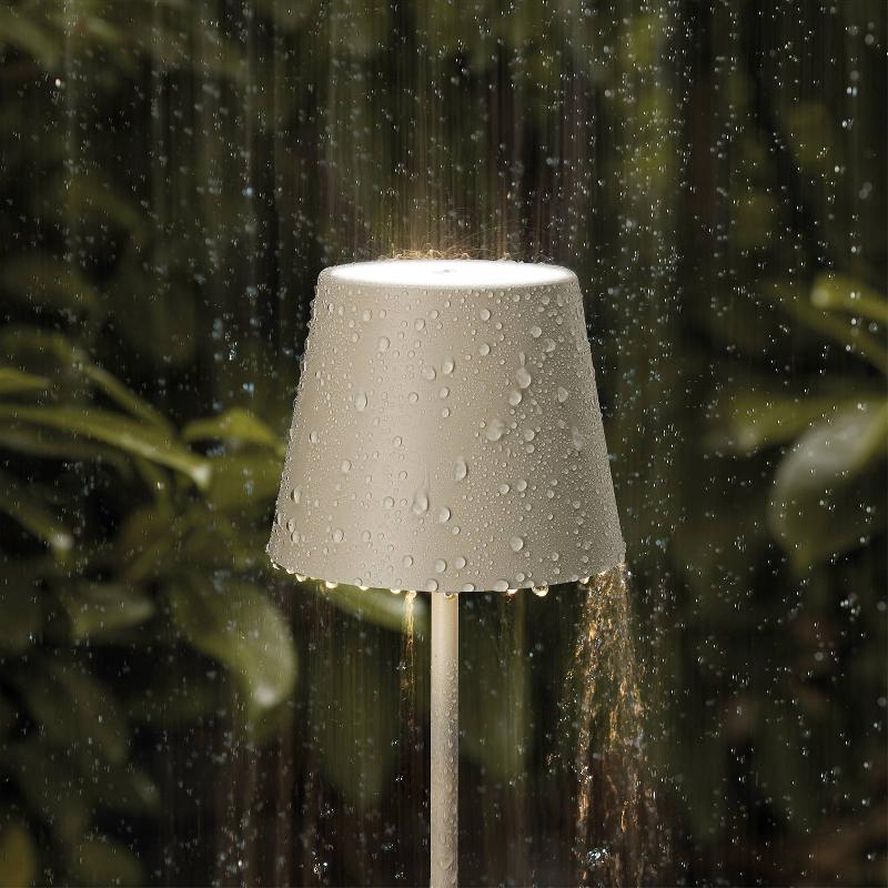 SIGOR LAMPE À POSER LED NUINDIE MINI 25 CM BEIGE DUNE