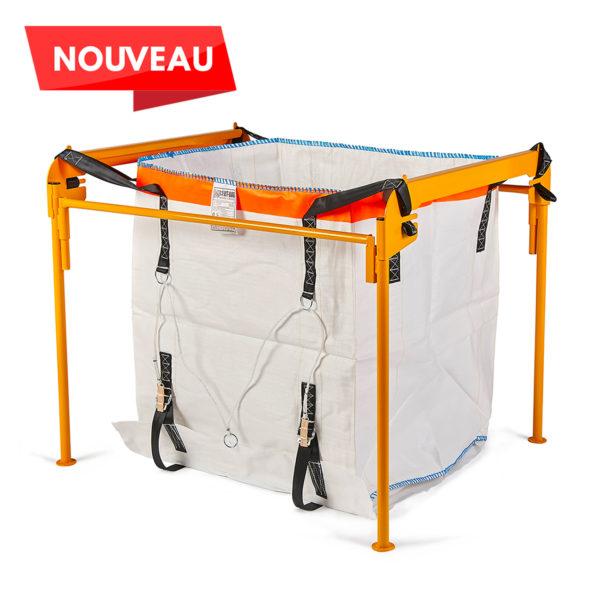 Support pour big bags réutilisables - Cadre de maintien sans visserie - Fabrication française_0