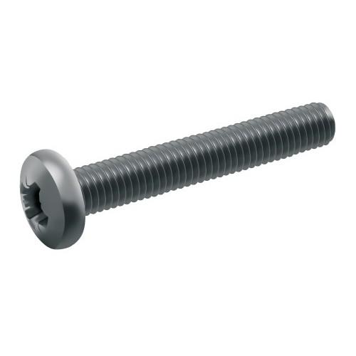 VIS MÉTAUX TÊTE CYLINDRIQUE - POZIDRIV - INOX A2 - 6X30MM - BOITE 200 ACTON