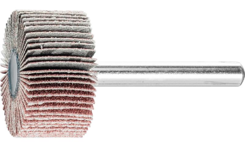 PFERD 44409126 F 3015/6 A - Roue à lamelles sur tige grain 120 pour métal - 25400 tr/min - 15 mm - Lot de 10_0