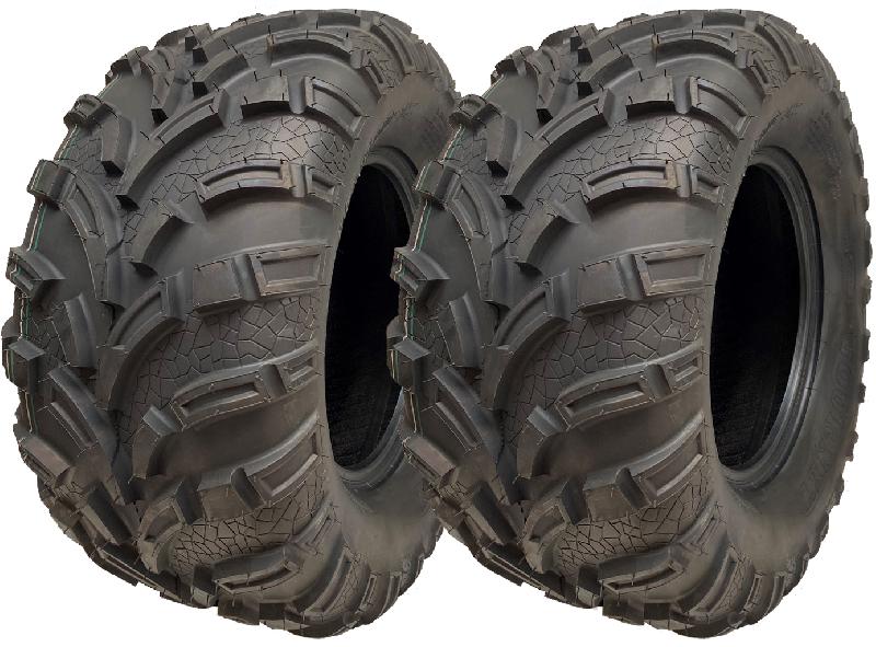 Pneus quad 25x11-12 6ply Wanda E marked road legal extra wide offroad - set of 2_0
