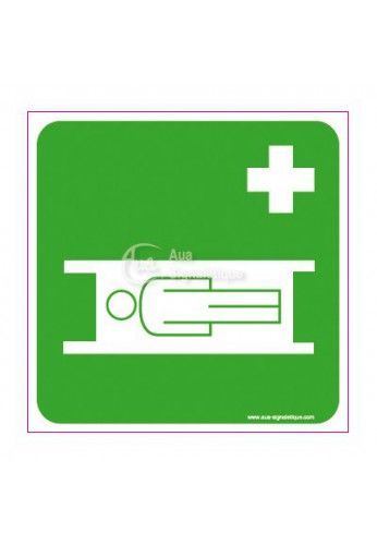 3020-CA-V-130x130 - Panneaux évacuation et premiers secours - AUA Signalétique - 130x130 mm_0