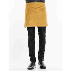 CHAUD DEVANT Tablier Chef  Yellow Velvet W80-L45 - 1 jaune 85799_0