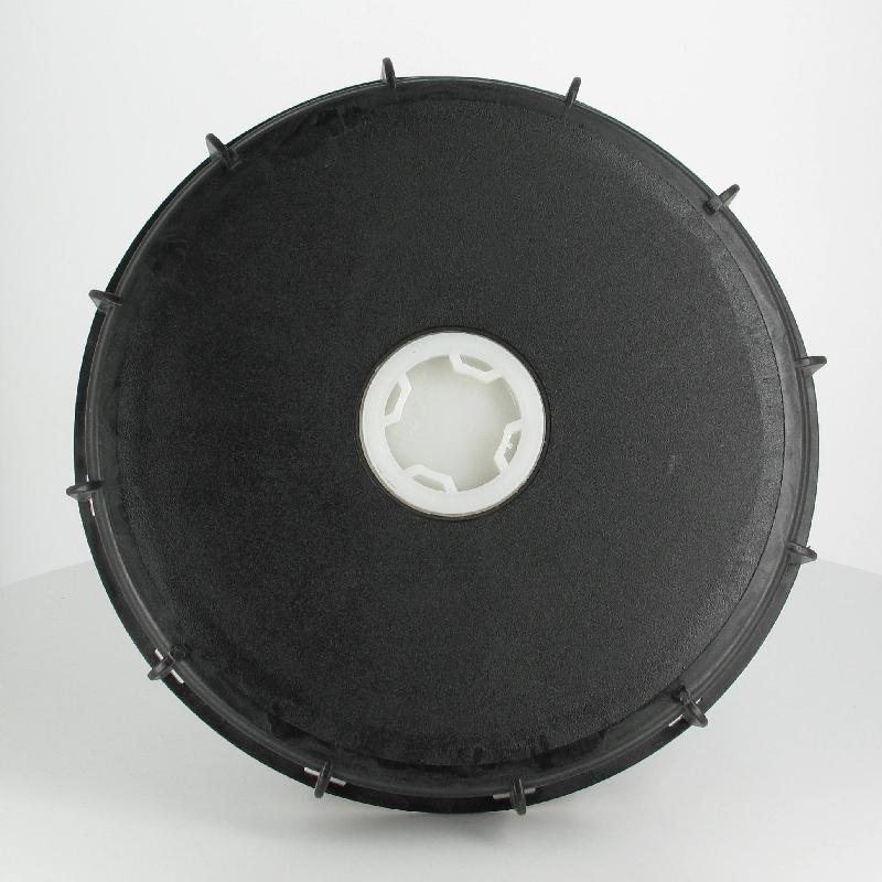 Couvercle Schütz Ø220 noir + bonde 2