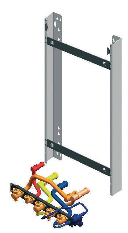 Dosseret écarteur pour accessoires de chaudières - Réf 7716780227 / 1484_0