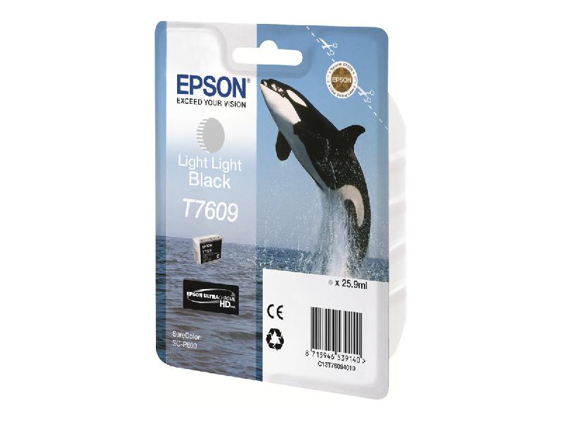 EPSON T7609 - NOIR CLAIR - ORIGINAL - CARTOUCHE D'ENCRE