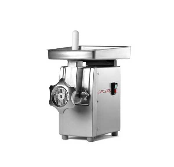 Hachoir à viande professionnel 350 kg/h - simple ou double coupe - DRC 22/82 - inox AISI 304 - Groupe PSV_0
