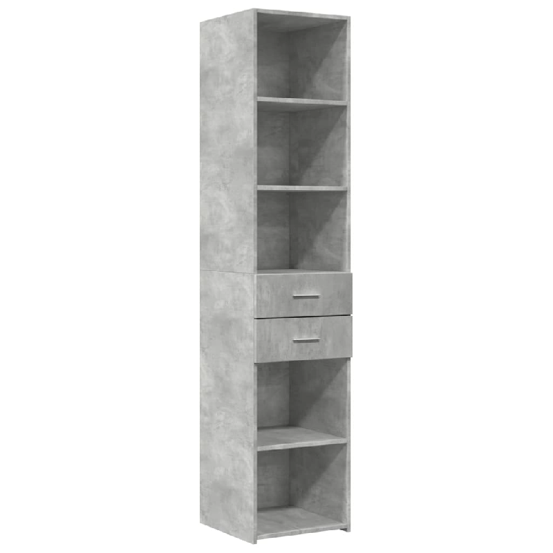 Helloshop26 - Buffet bahut commode armoire meuble de rangement organisateur cuisine salle de séjour salon haut 40 x 42,5 x 185 cm 02_0034440 - 300021_0