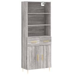 Helloshop26 - Buffet bahut commode armoire meuble de rangement organisateur cuisine salle de séjour salon haut sonoma 69,5 x 34 x 02_0035484 - 300021_0