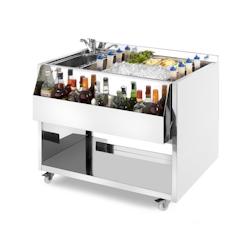 L2G Meuble cocktail inox 83 x 100 x 70 cm L2G - MCK/100 - MCK/100_0