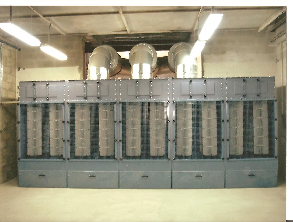 Machines de traitement industriel des fumées et poussières - filtration et dépollution - normes UIC et ATEX - Gamme 1 000 à 80 000 m3/h_0