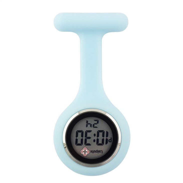 Montres d'infirmière électroniques en silicone - Laipute - personnalisables, tailles 30,5 mm, étanches et respectueuses de l'environnement_0