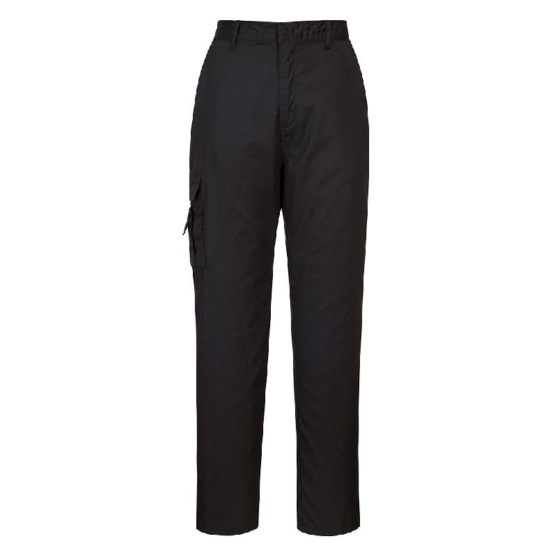 Pantalon de travail combat femme - PTLTRVCBNR-PW05/F_0