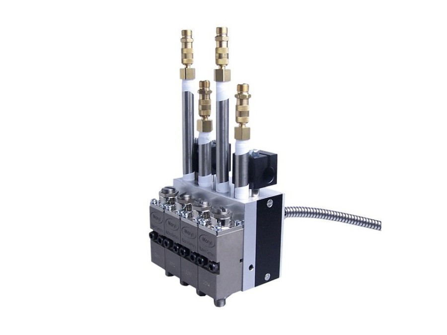 Pistolet 4 modules air ressort pilotage indépendant - Réf : 1010.1155.53_0