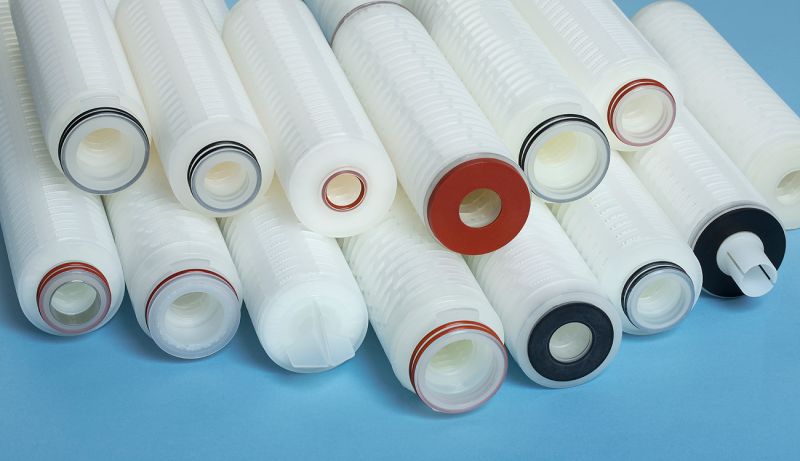 Cartouches filtrantes PTFE - Dorsan - Dépoussiérage, filtration des gaz et air stérile pour bioréacteurs_0