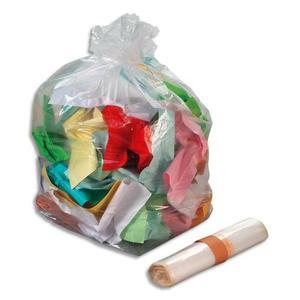 Sac poubelle transparent