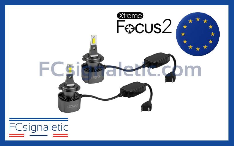 Ampoules de phare Xtreme Focus 2 (H7) LEDSON 317729_0