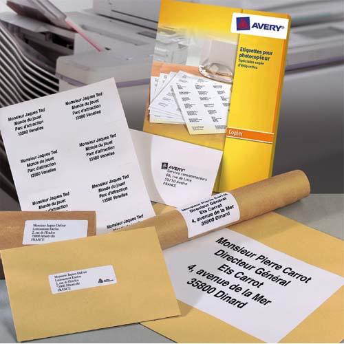 Avery boîte de 200 étiquettes copieur 210x148,5 dp002-100_0