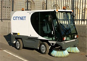 Carré Galopin - Balayeuse Citynet - aspiratrice 1,5 m³ - 4 roues directionnelles_0