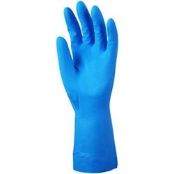 Coverguard - Gants de protection chimique bleu en acrylonitrile EUROCHEM N5560 (Pack de 10) Bleu Taille 9 - 3435241055590_0