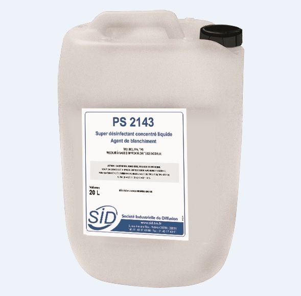 Désinfectant PS 2143 - non moussant, large spectre, compatible agriculture biologique et traitement fruits, légumes, eau de boisson_0