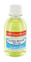 FLACON 200 ML ALCOOL À 70% MODIFIÉ MERCUROCHROME