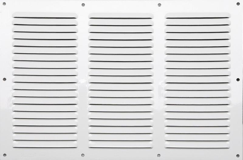 Grille d'aération aluminium laqué, l.20 x l.30 cm_0