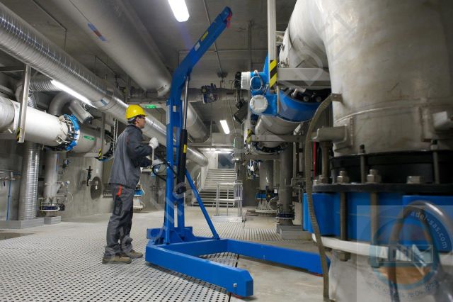 Grue d'atelier standard Hydrobull - 250 à 3000kg - levage manuel ou électrique_0