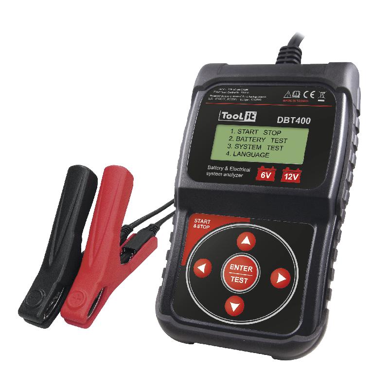 Testeur de batterie GYS - DBT400 - 024182 - Analyse instantanée 6/12V et 24V, compatibilité multi-technologies_0