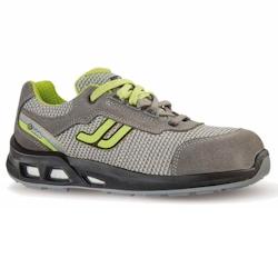 Jallatte - Chaussures de sécurité basses grise et verte CHLOE SAS S1P SRC Gris / Vert Taille 37 - 37 gris matière synthétique 8033546369029_0