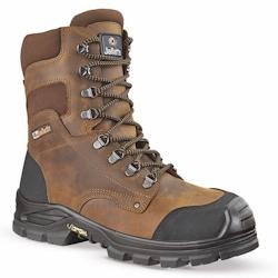 Jallatte - Rangers de sécurité marron et noire JALHICKORY SAS S3 CI HI HRO SRC Marron / Noir Taille 46 - 46 marron matière synthétique 3597810256439_0