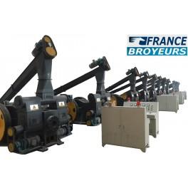 Machine à briquettes 2T/h - 380 volts - 120 KW/h_0