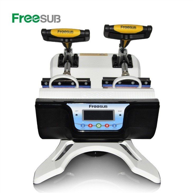 Machine de presse à chaud pour tasses - Freesub ST-210 - 6,9 kg - Double station - Semi-automatique_0