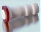 Olive de capuchon de raccordement GL14 - plastique (PP) avec joint en silicone (VMQ) - tétine droite_0