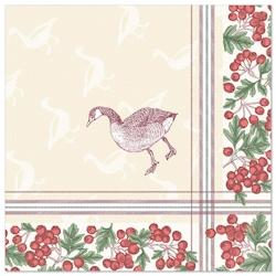 Papstar 5 lots de 50 Serviettes 