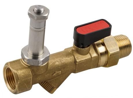 Purge temporisée monobloc - Aignep 90975 - pression maximale 16 bars - électrovanne avec minuterie et robinet intégré_0
