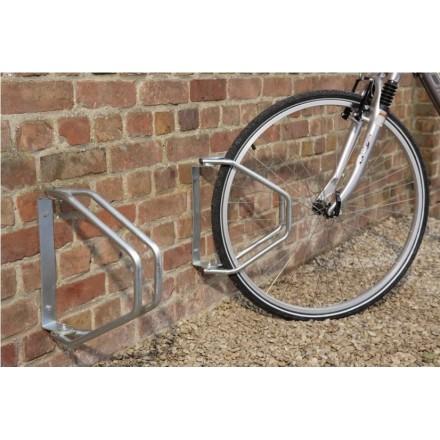 Système range vélo râtelier inclinable 5 vélos garage pratique au sol ou  mural 3413004