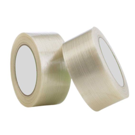 Ruban adhésif armé fil à fil - Renforcé de fibres de verre pour emballages en carton - Réf. 2180190B_0