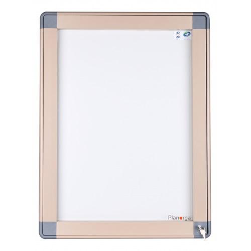 Vitrine affichage extérieure Antarès coloris sable pour 9 feuilles A4_0
