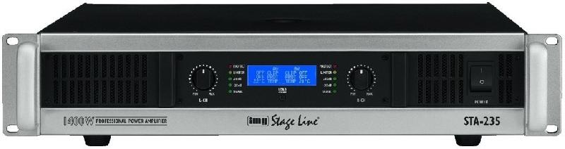 AMPLIFICATEURS STA-235 STAGE LINE - 2 X 500 WATTS STÉRÉO_0