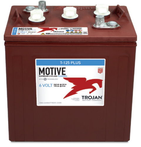 Batterie TROJAN T-125 PLUS 6v 240ah_0