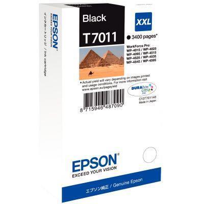 Cartouche jet d'encre Epson T701140 - Noir - Très haute capacité - Référence C13T701140_0