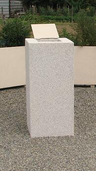 CORBEILLE EN BÉTON 110 LITRES 
